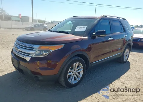 2012 Ford Explorer Xlt z USA, uszkodzony, nr VIN 1FMHK7D87CGA79163